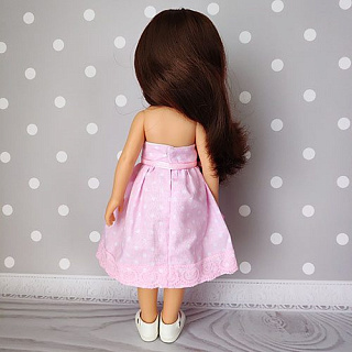 Платье розовое в горошек для кукол Paola Reina, 32 см Paola Reina  #Tiptovara#